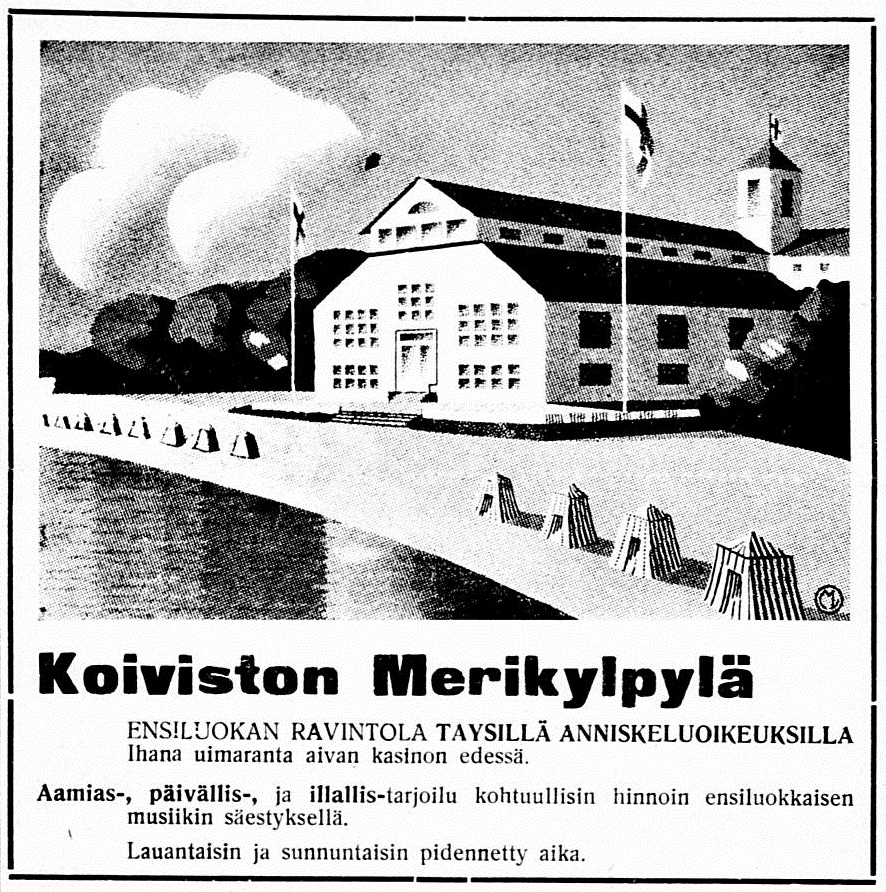 Койвисто Морской курорт 1933 реклама.jpg