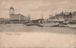 Выборг. Вид на порт. Около 1915. (5)