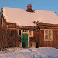 sp 165km 2013-02: Жилой дом финской постройки у остановочного пункта 165 км, 2013 г.