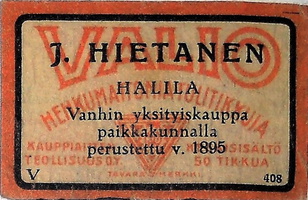 Hallila J Hietanen VALIO