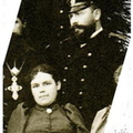 Аллан Шванк с женой 1890е