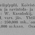 Койвисто Морской курорт 1933 фирма и учредители