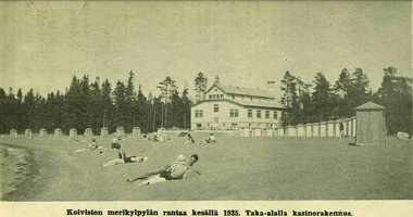Койвисто Морской курорт и казино 1935
