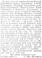 Турчаниновы 1913