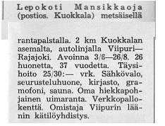 Mansikkaoja_1938